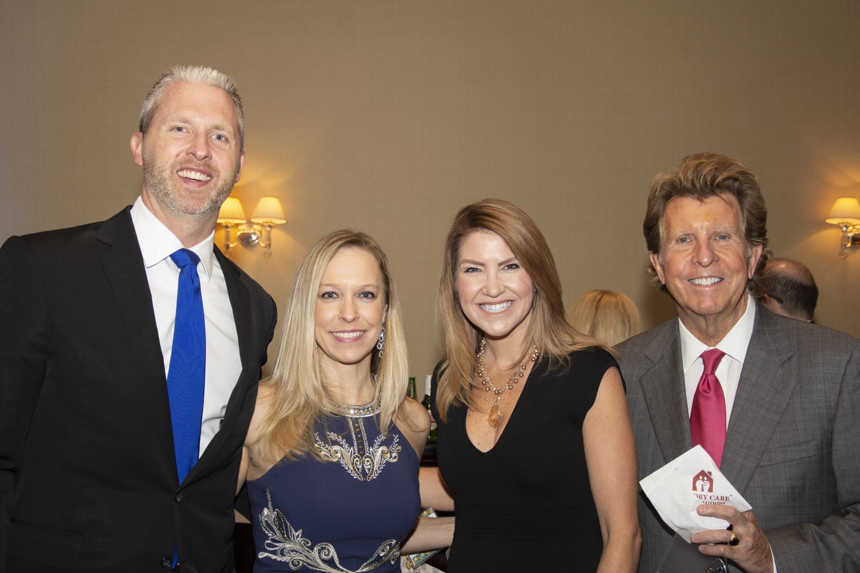Jarrad and Nicole Holst, Morgan Lindemann, Tom Edwards